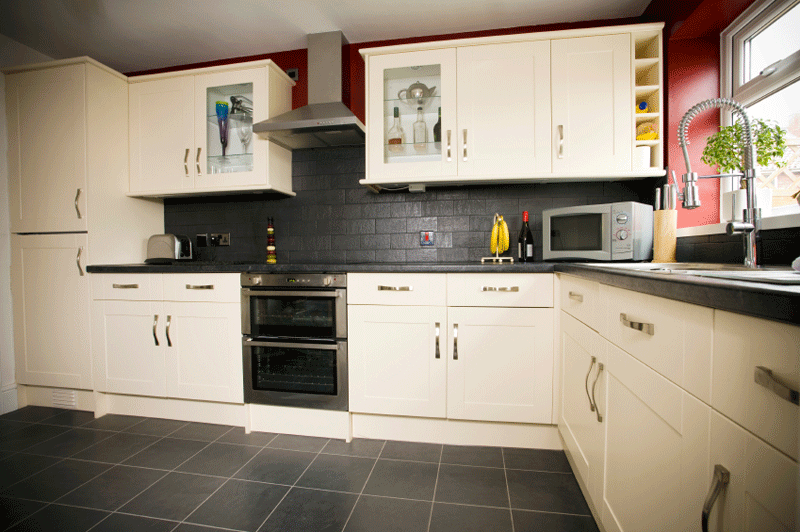 Image of Modern Kitchen remodel with white cabinets in Twin Cities Minnesota